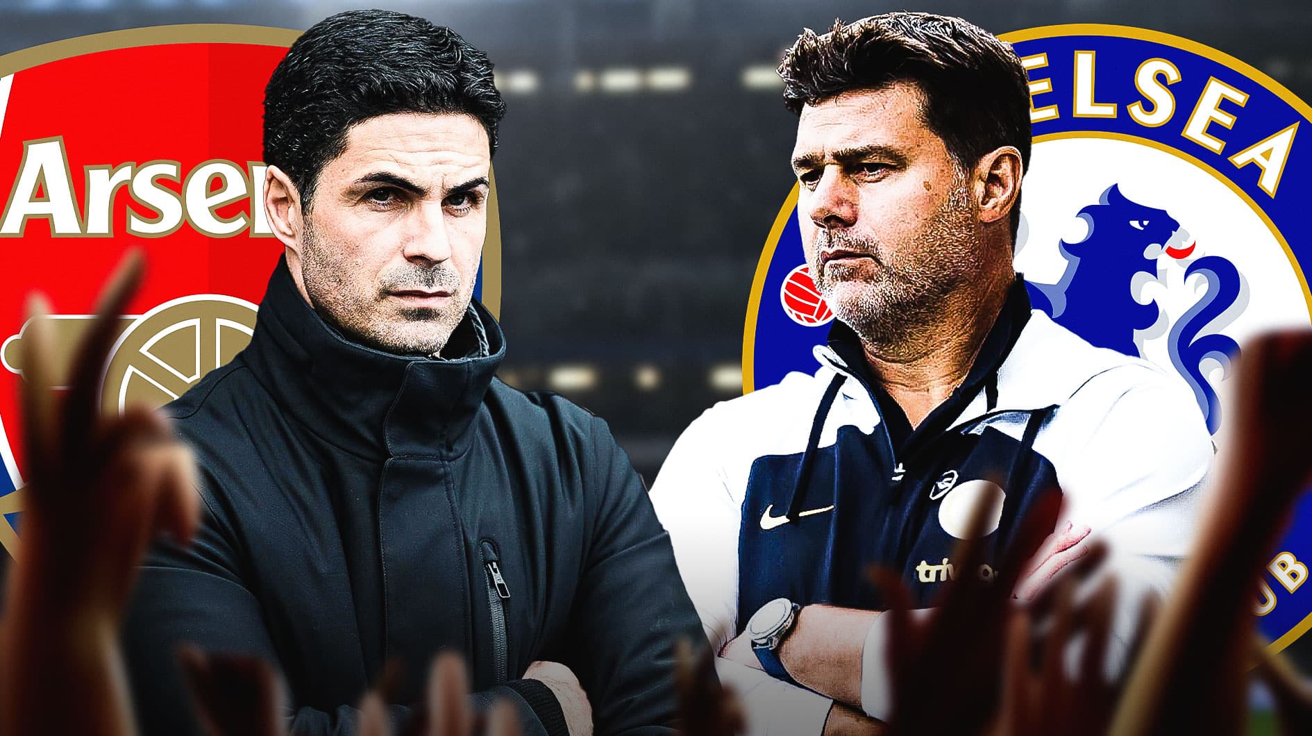 Arsenal boss Mikel Arteta sends message to Chelsea boss Mauricio Pochettino