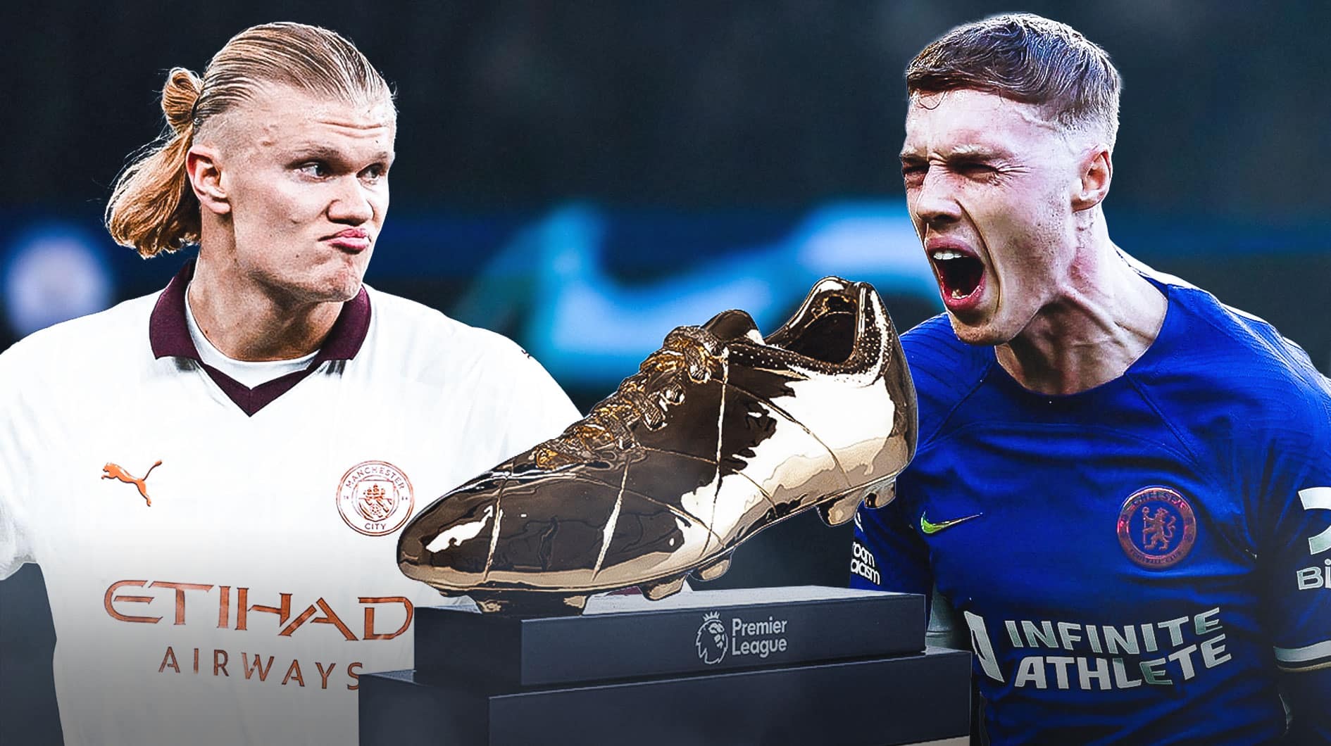 Can Chelsea’s Cole Palmer beat Erling Haaland for the Premier League Golden Boot?