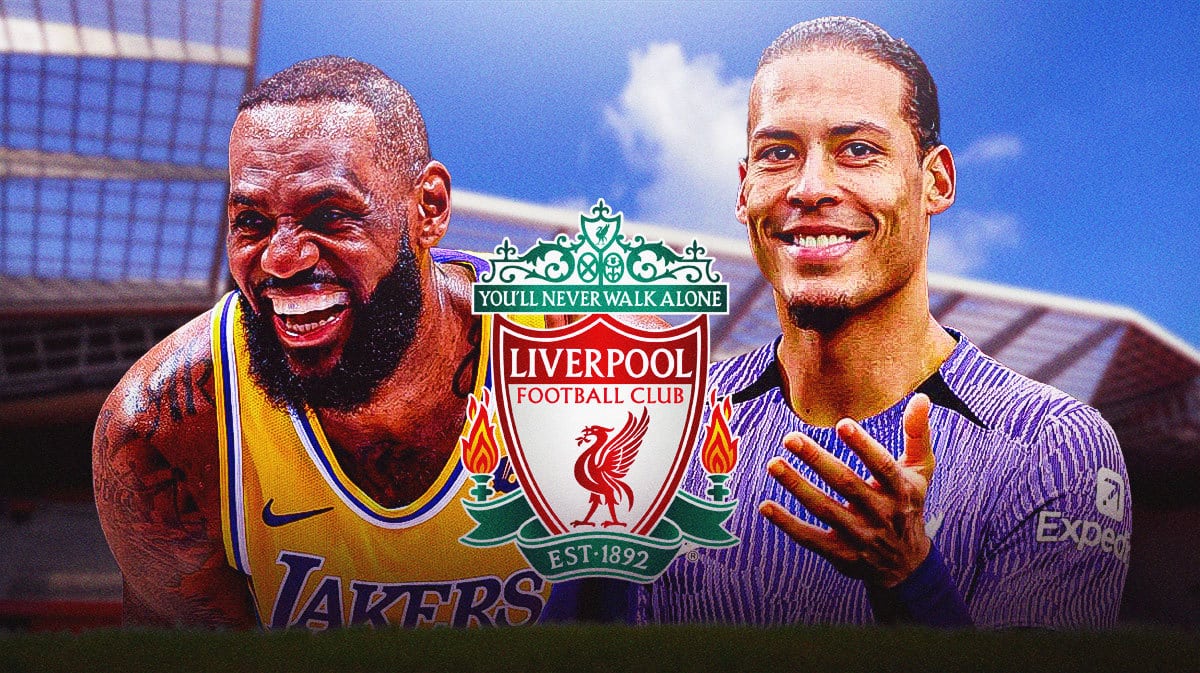 LeBron James sends heartwarming message to Liverpool’s Virgil Van Dijk