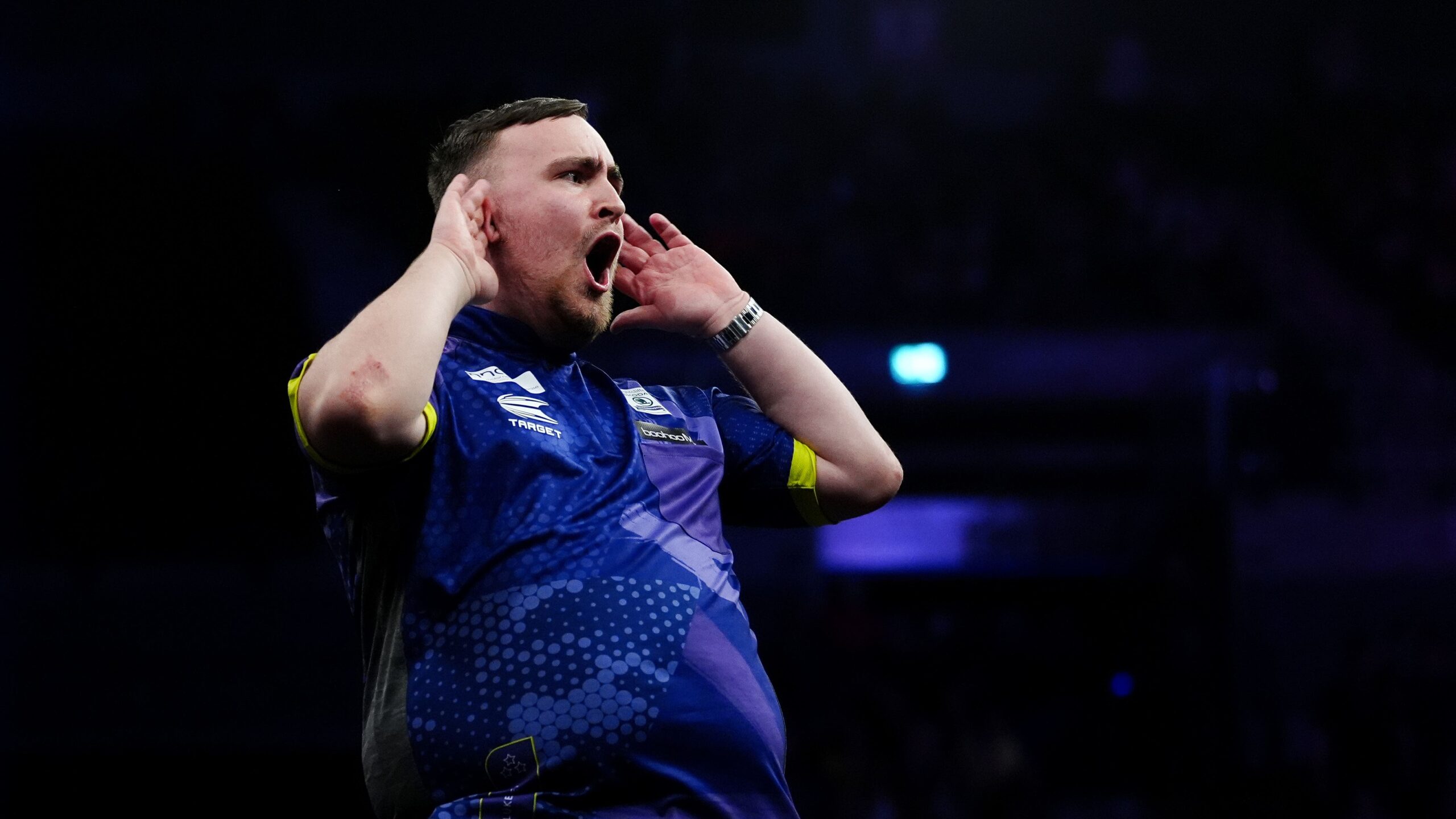 Luke Littler silences hostile crowd with Premier League victory in Liverpool