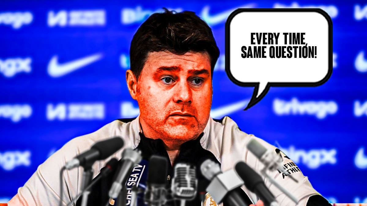 Mauricio Pochettino fumes at Chelsea journalist before storming out of the press conference